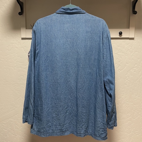 Bobbie Brooks women’s long sleeve button up. 18W/20W - Picture 9 of 10